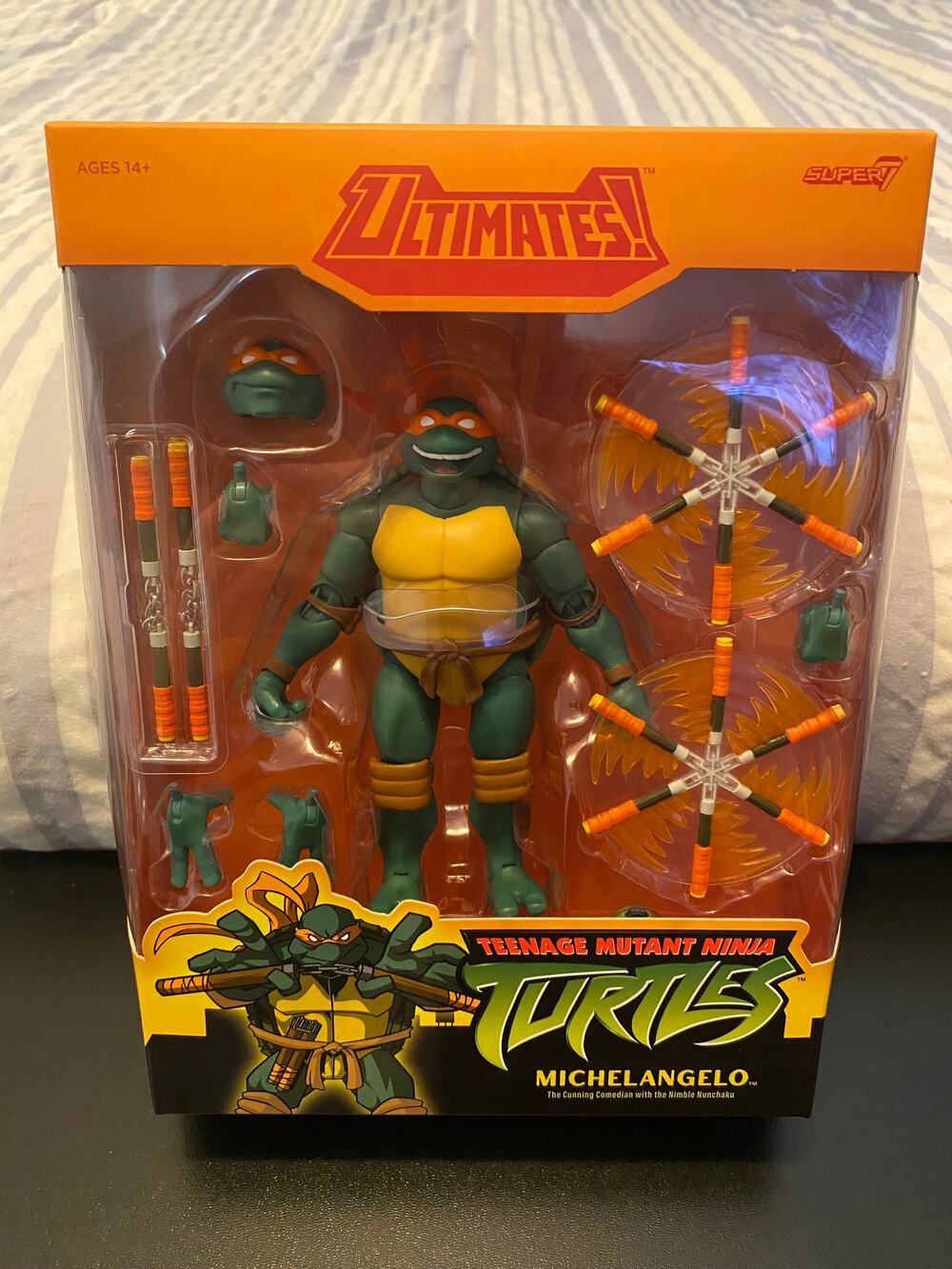 Super7 Ultimates:  Teenage Mutant Ninja Turtles - Michelangelo
